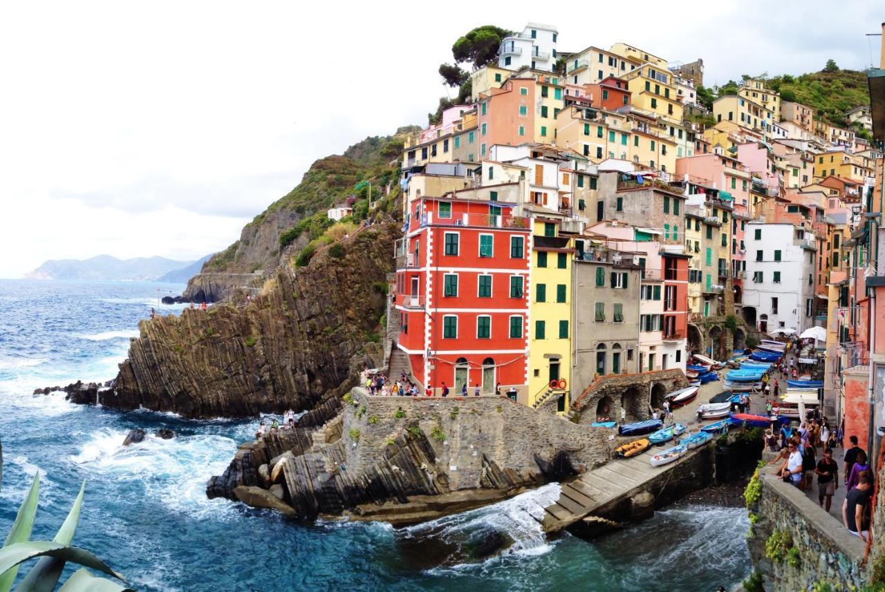 Riomaggiore - Cinque TerreAppartamento Elegante Eksteriør bilde